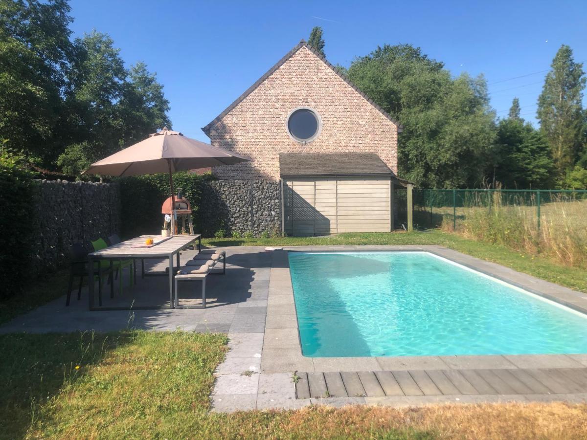 Landelijke Villa Met Zwembad En Gezellige Openhaard Zemst Exterior photo